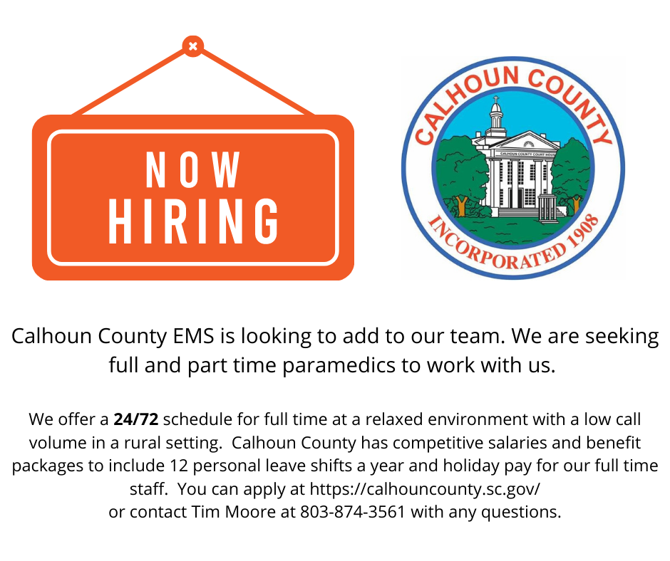 Employment Opportunities Calhoun County